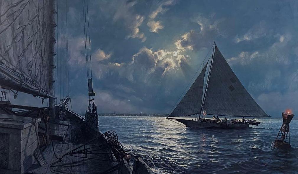 John M. Barber, Night Crossing (1 of 11)