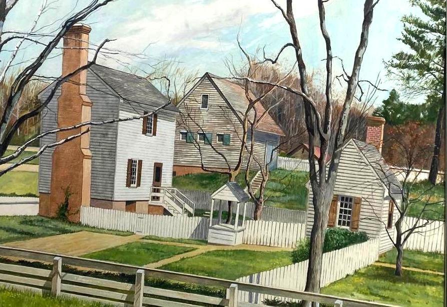 George Parr, Colonial Williamsburg Landscape (1 of 5)
