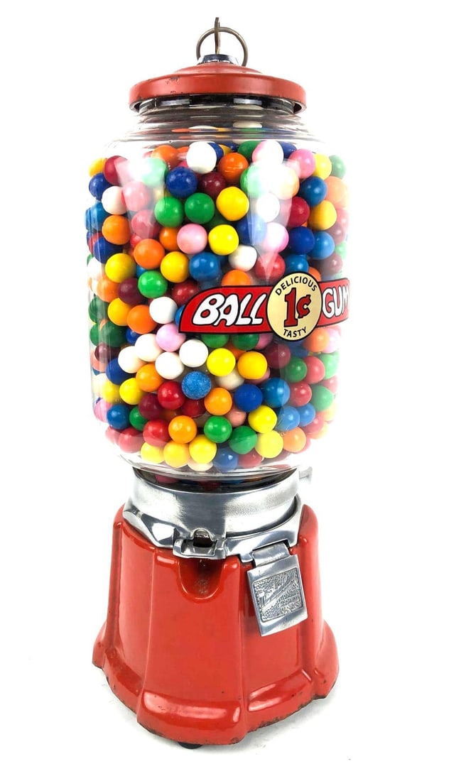 Northern Day Red Ball Gum Gumball Machine (1 of 9)