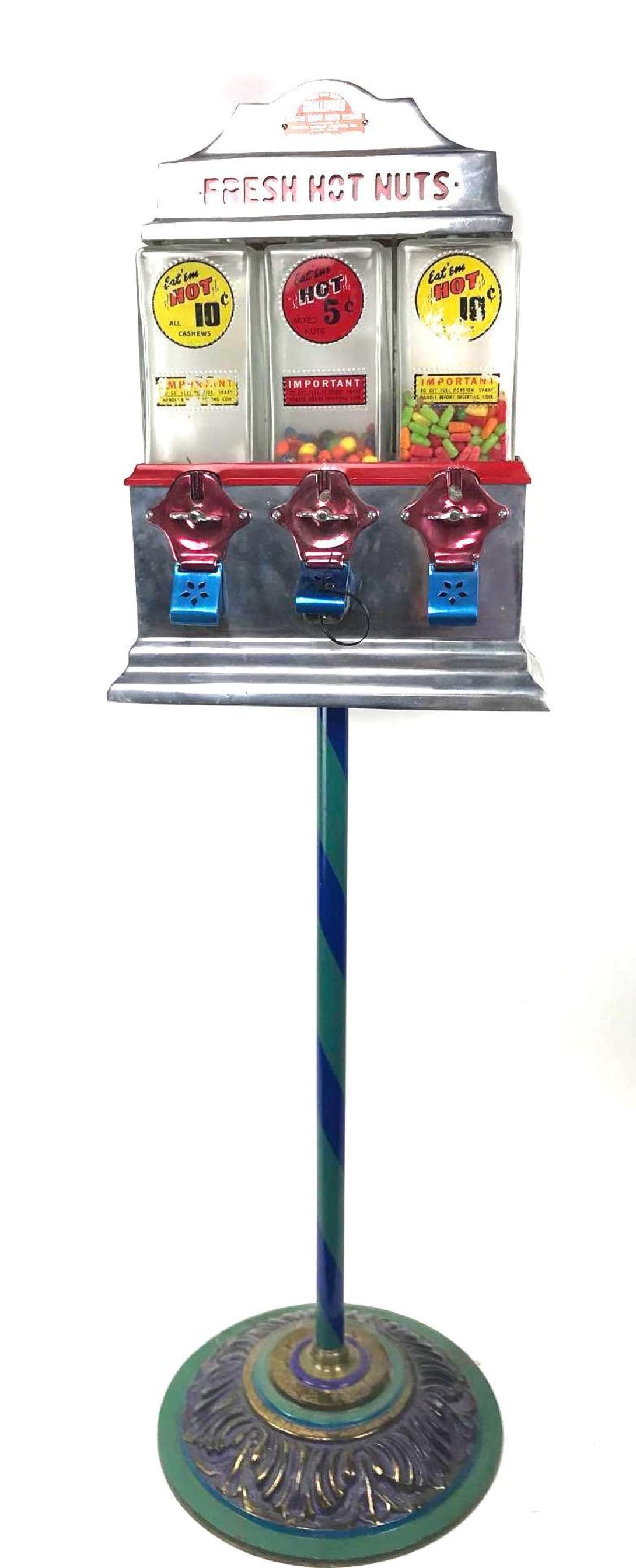 Challenger Deluxe Nut Vending Machine with Stand (1 of 13)
