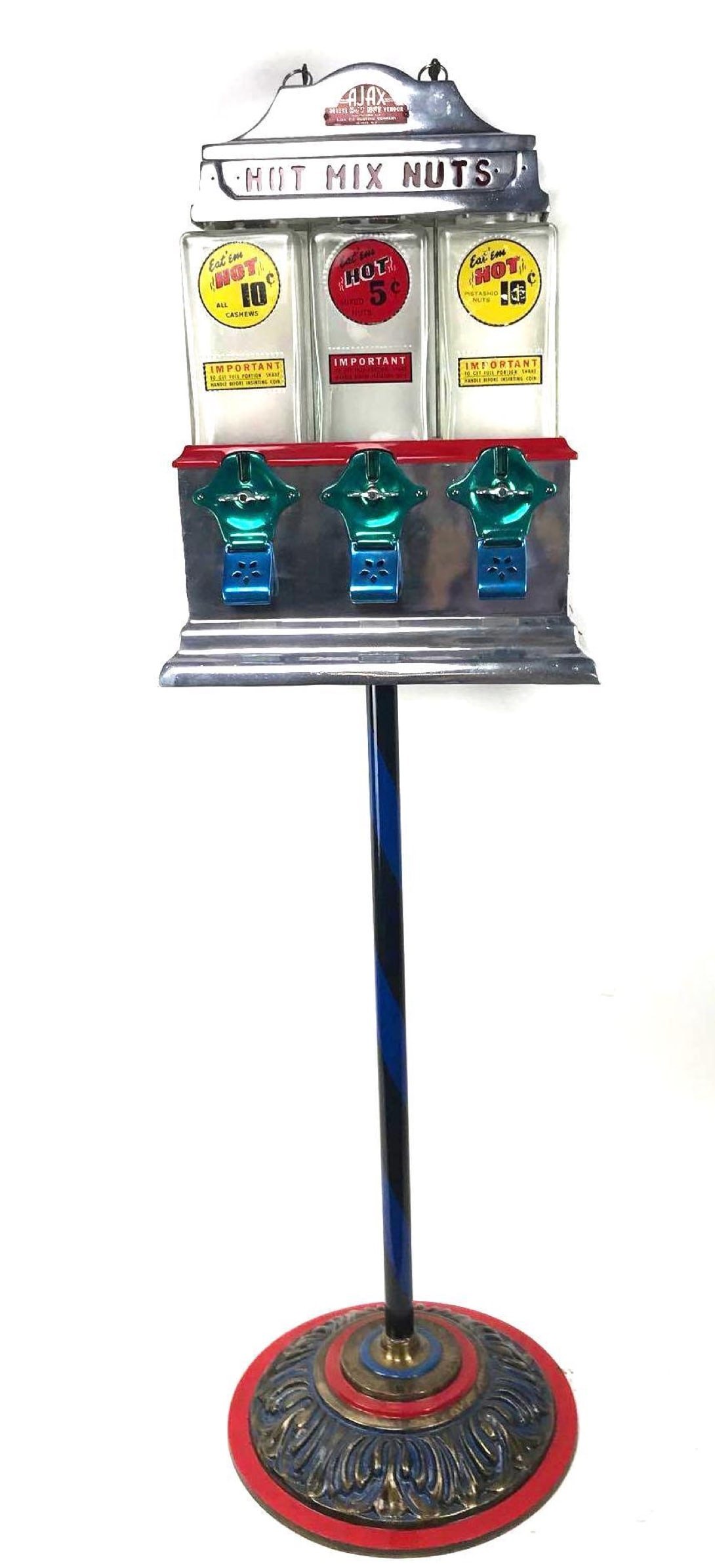 Ajax Fresh Hot Nut Vending Machine (1 of 11)