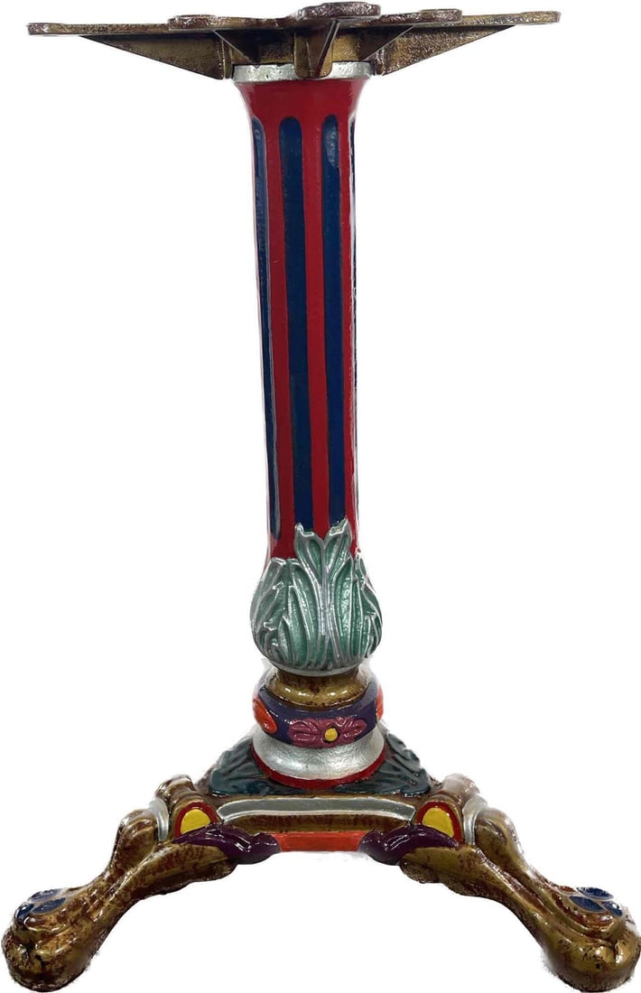 Ornate Cast Iron Stand (1 of 7)