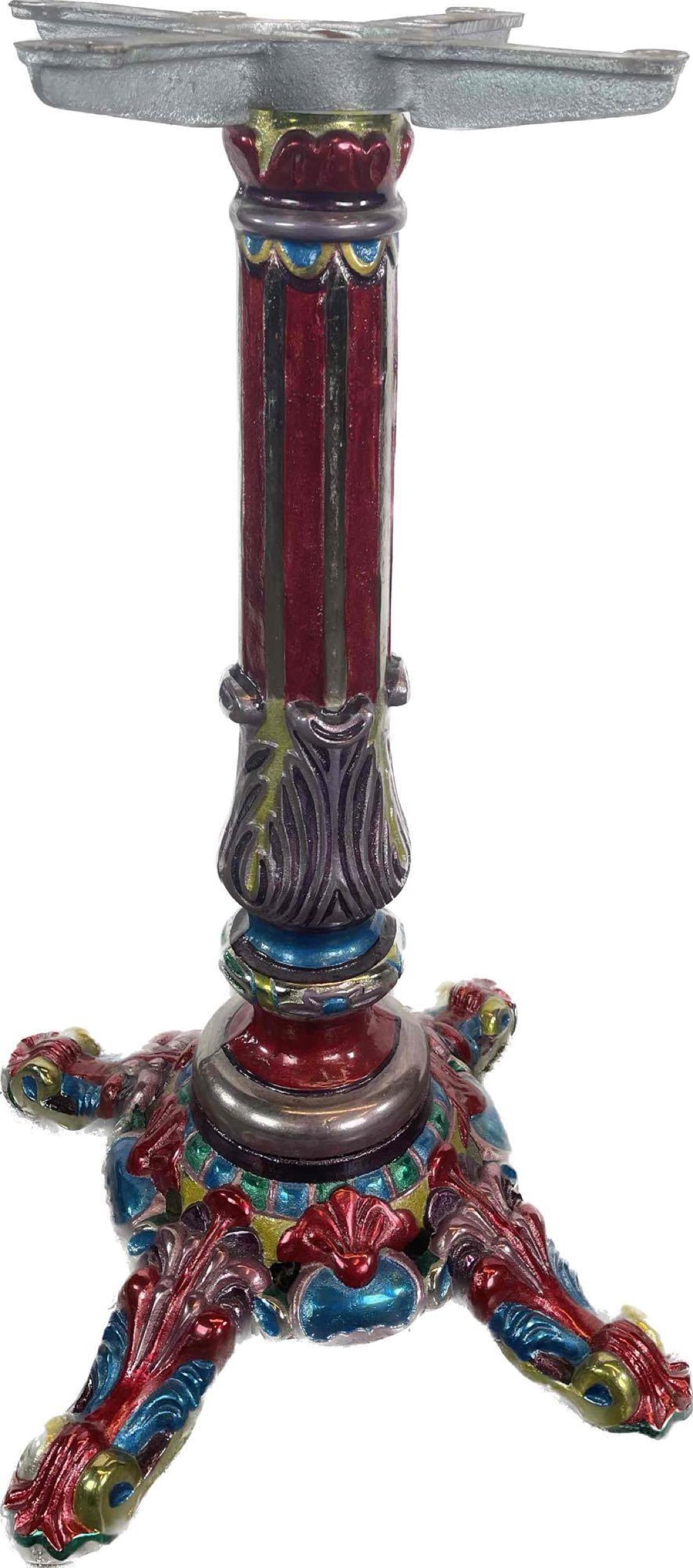 Ornate Cast Iron Stand (1 of 7)