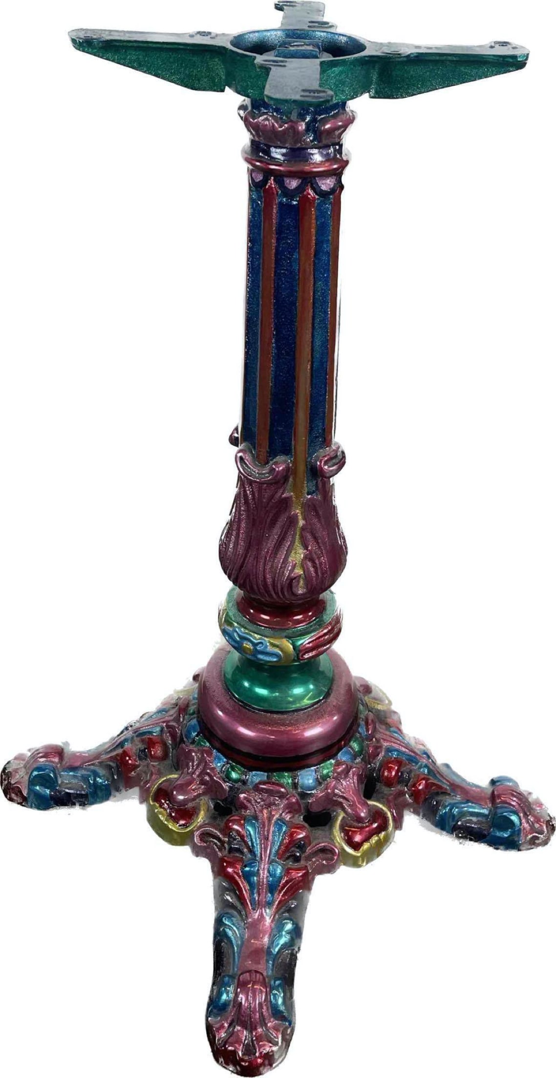 Ornate Cast Iron Stand (1 of 7)