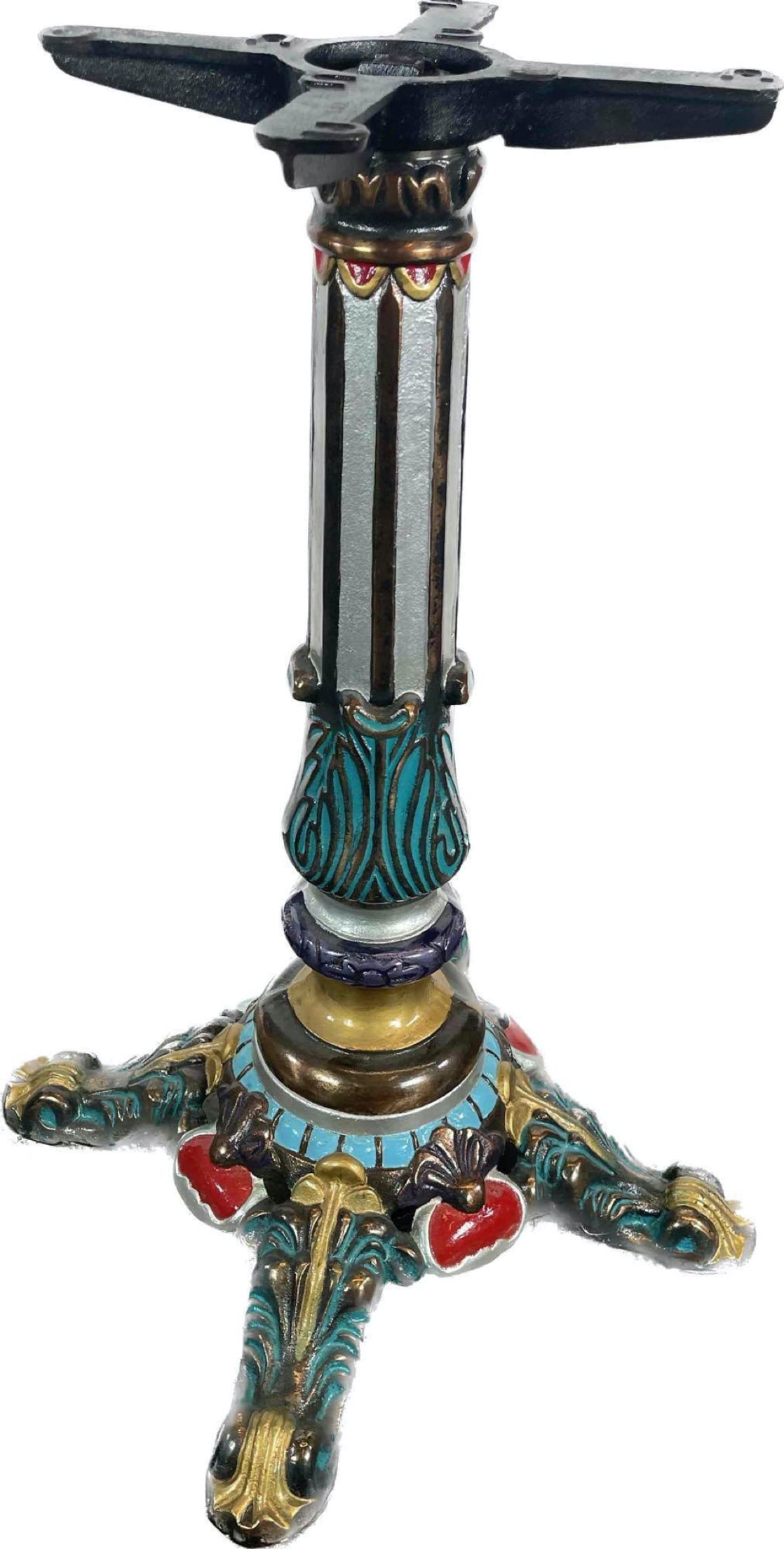 Ornate Cast Iron Stand (1 of 8)