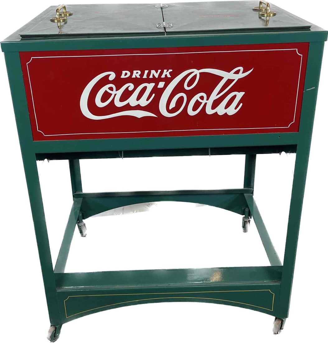 Reproduction of Vintage CocaCola Cooler (1 of 14)