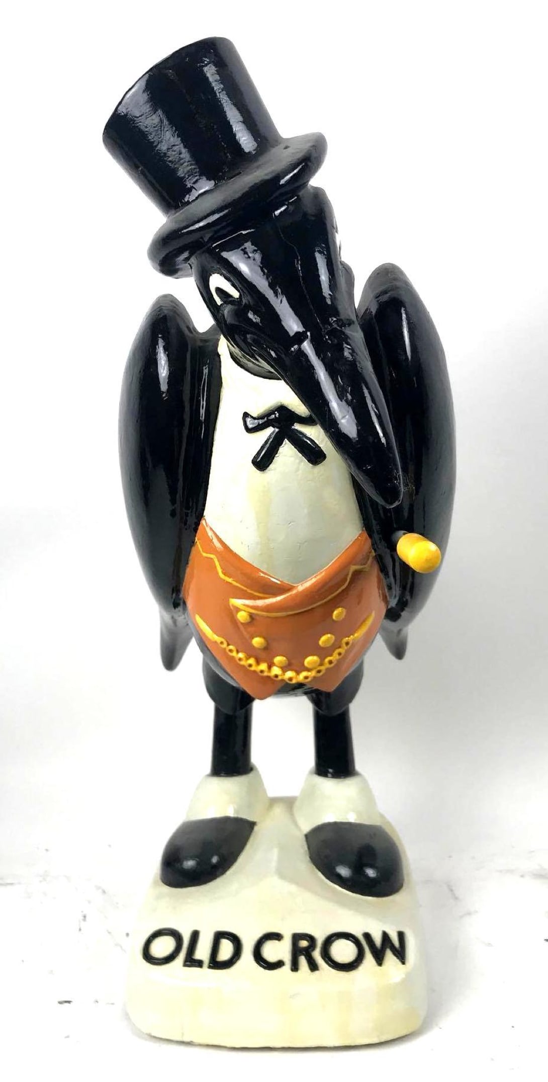 Old Crow Whiskey Large Plaster Statue (1 of 6)