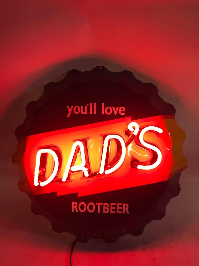 Dads Root Beer Neon Sign (1 of 8)
