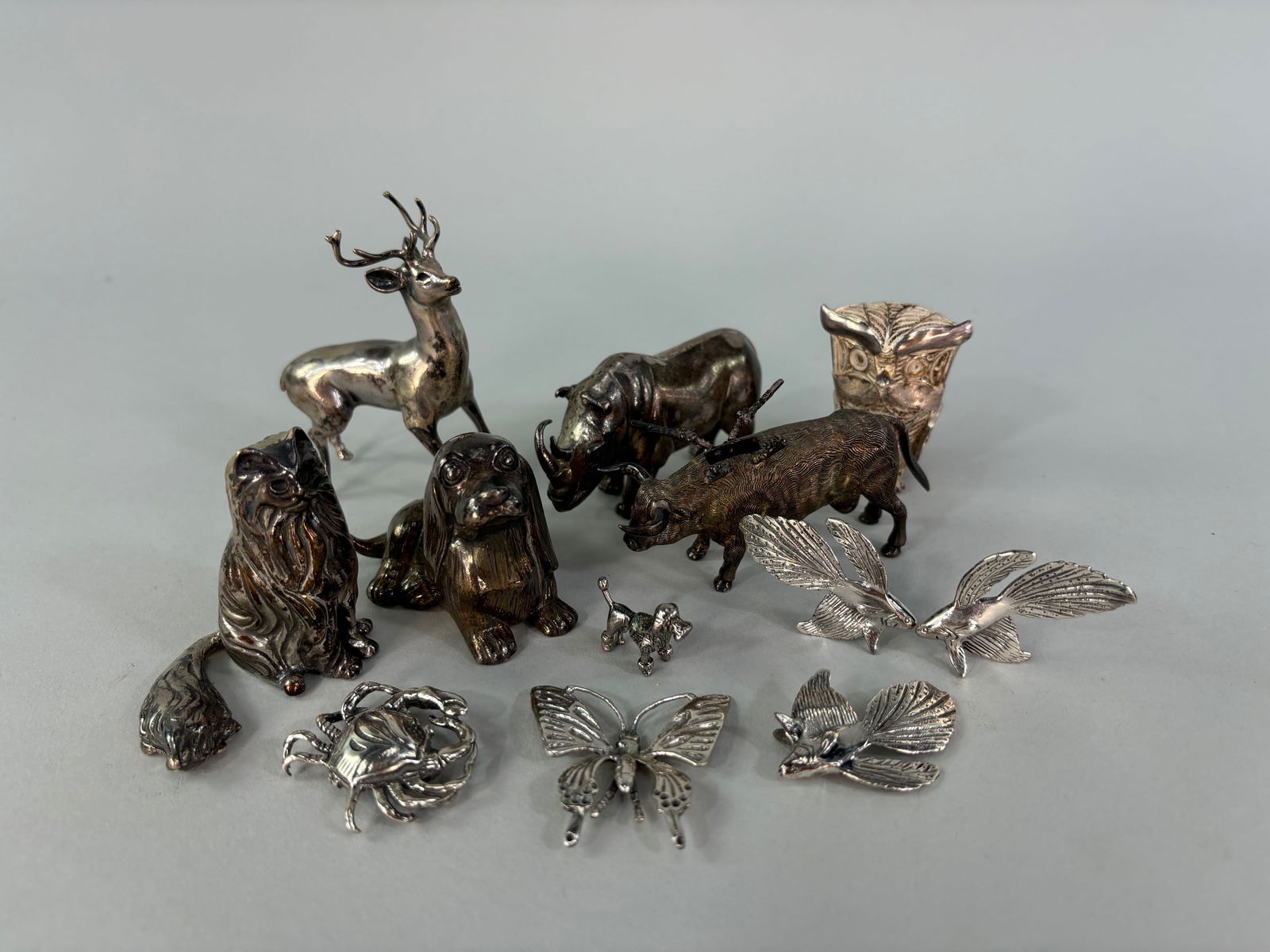Sterling Silver Animal Figurines (1 of 8)