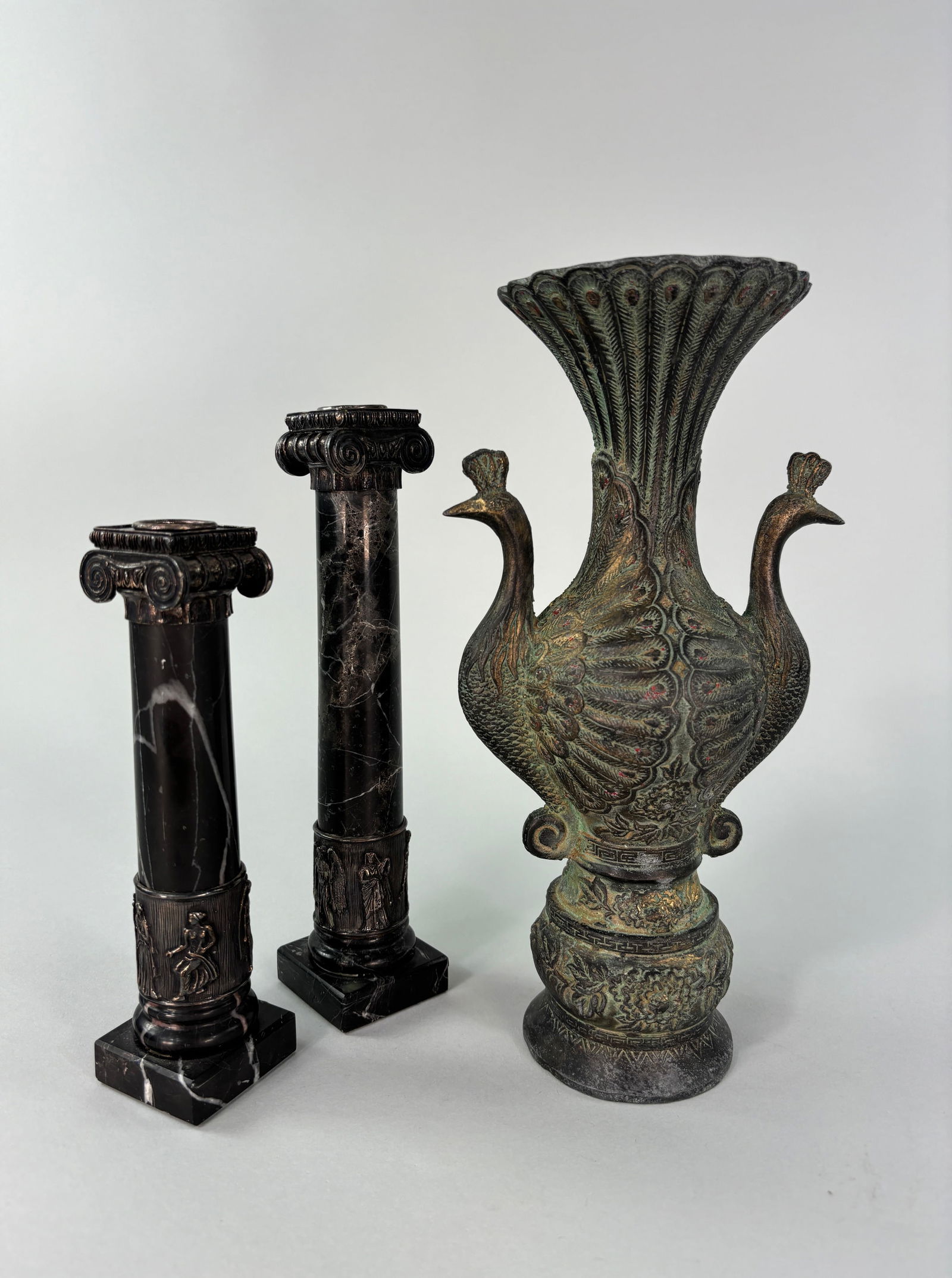 Vase and Candle Holders (1 of 8)