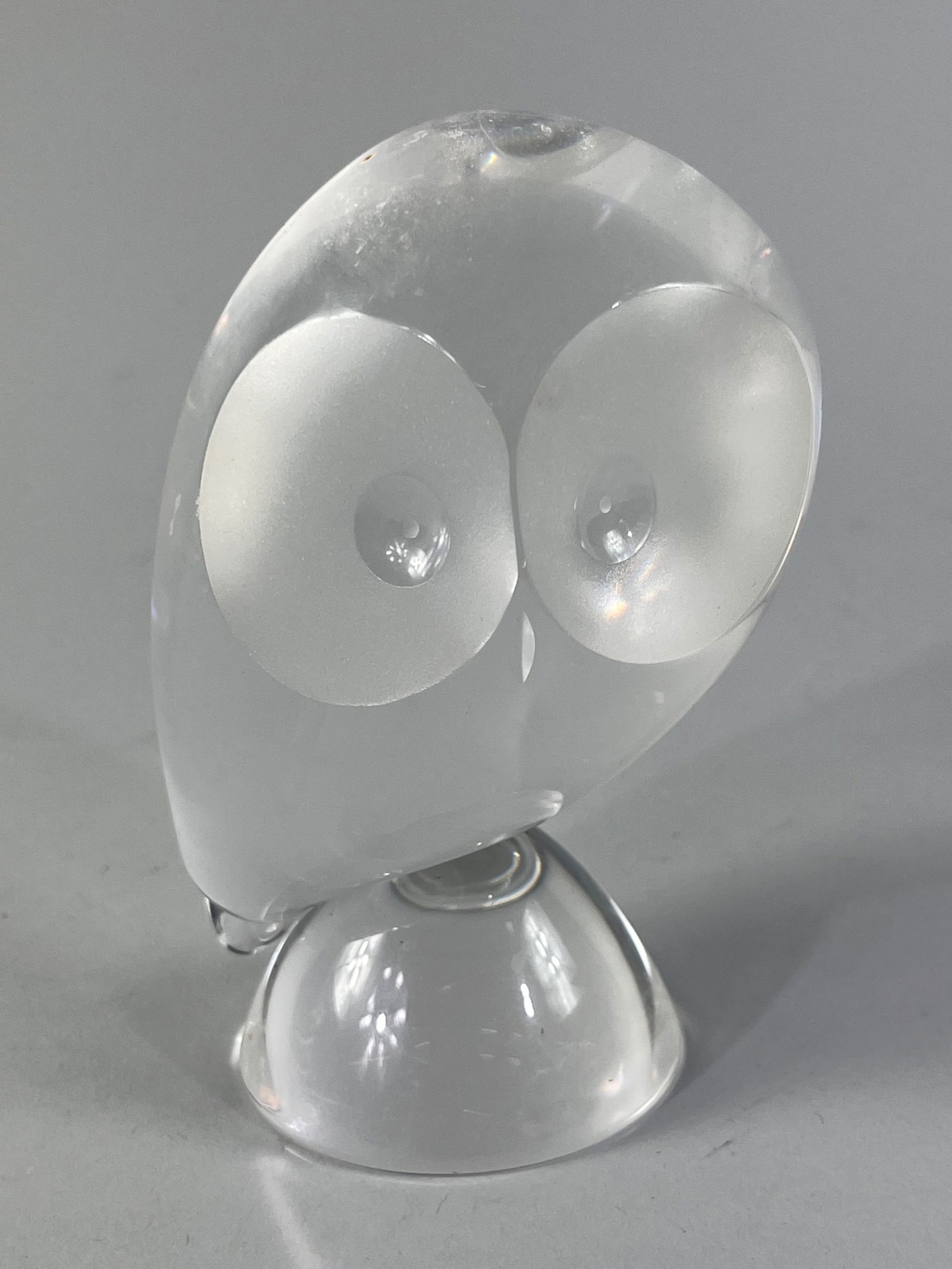 Steuben Owl Crystal Paperweight (1 of 7)