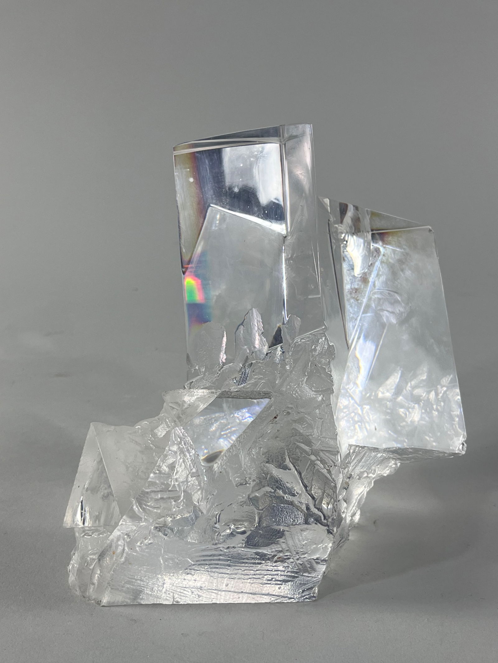 Steuben Art Glass Prism Crystal Sculpture (1 of 9)