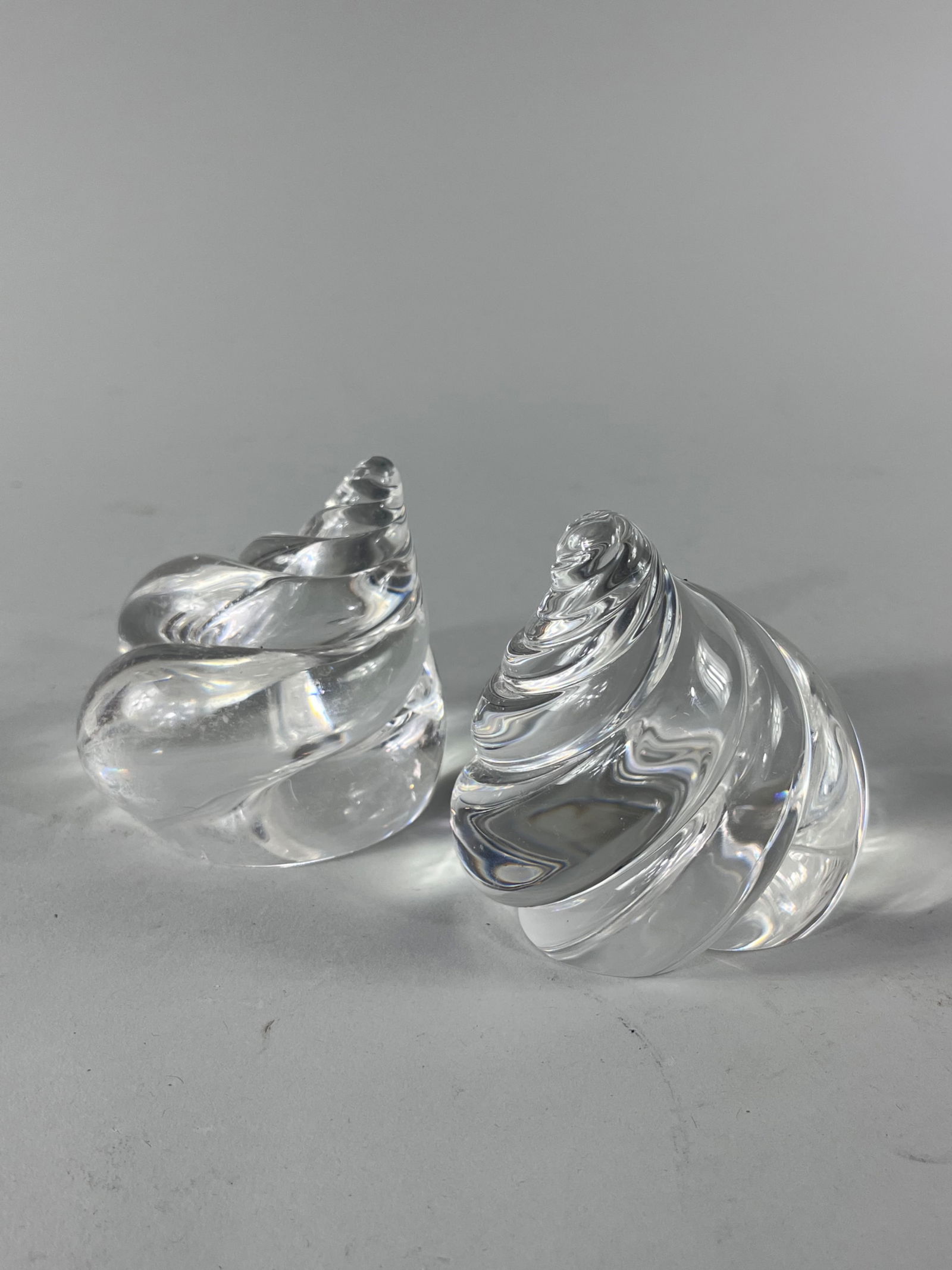 Steuben Glass Crystal Shells (1 of 12)
