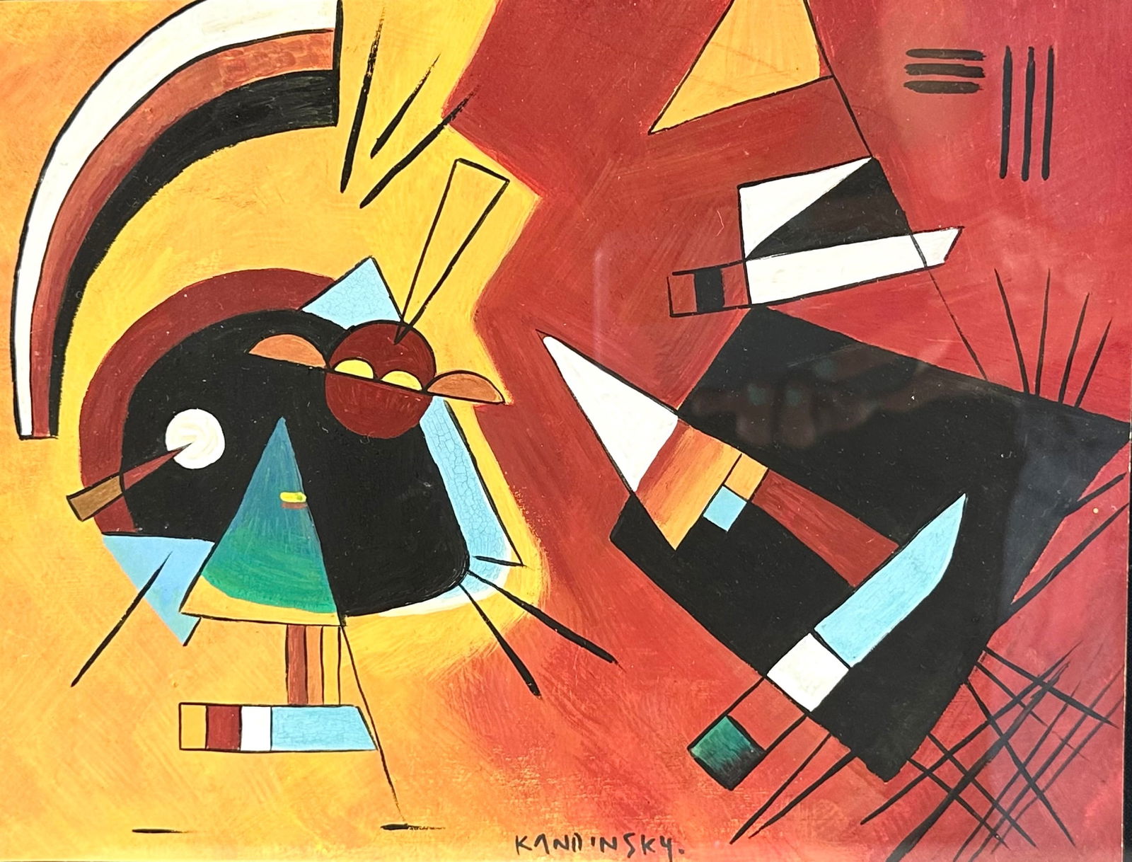 Kandinsky Black and Violet Study (1 of 10)