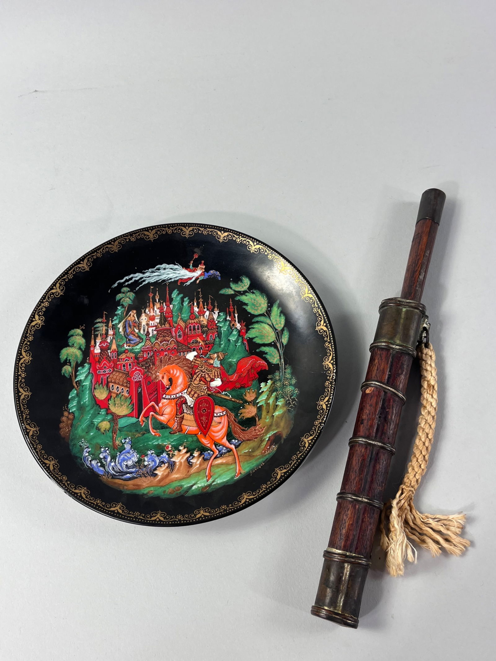 Chinese Traveling Knife and Chopsticks and Tianex Plate (1 of 8)