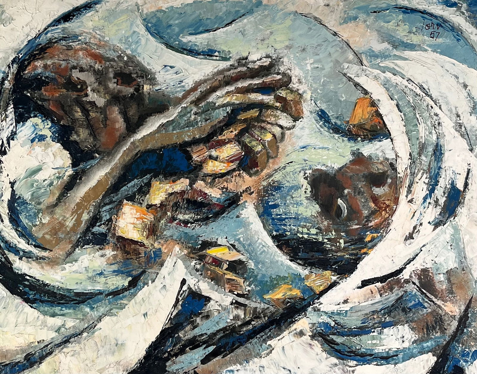 Asger Jorn 1914-1973 Waves (1 of 9)