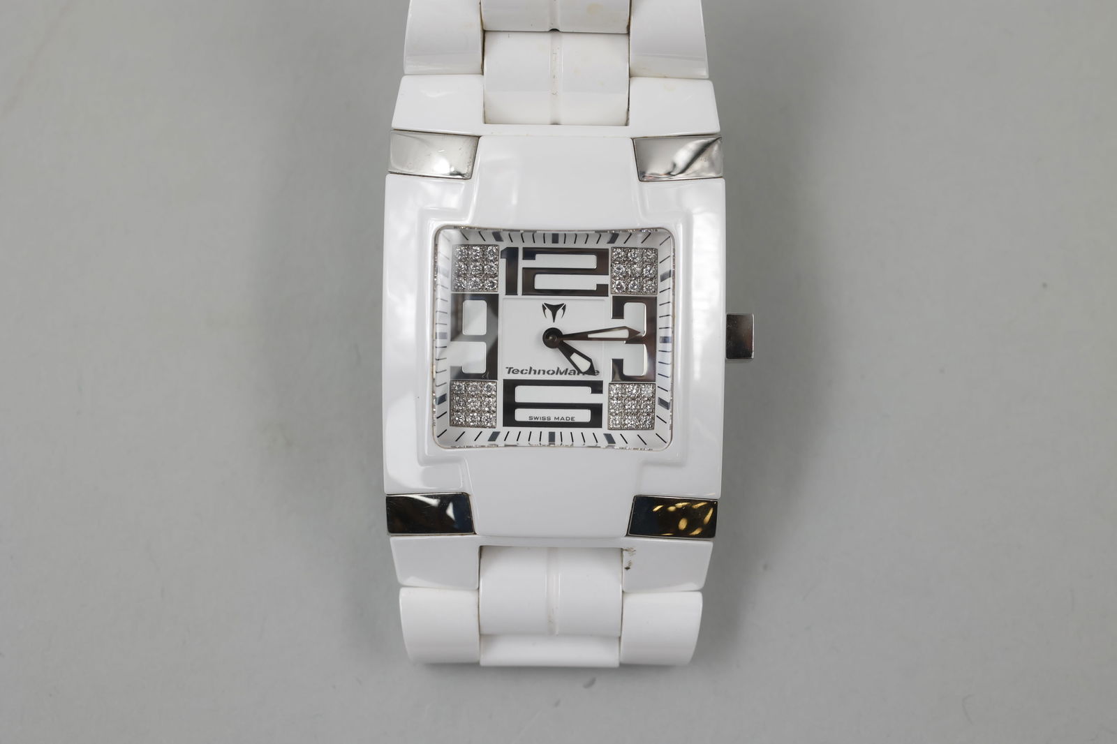 Techno Marine Square Ceramique with Diamonds (1 of 6)