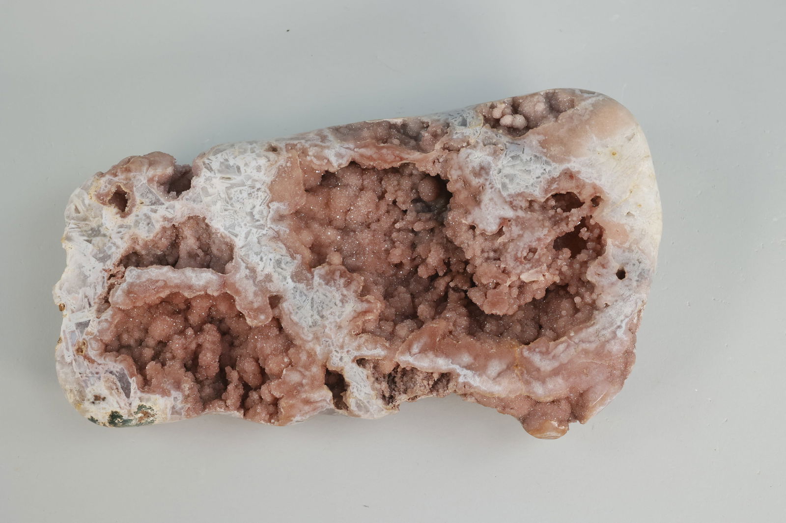 Rose Quartz Crystal Cluster with Druzy (1 of 11)