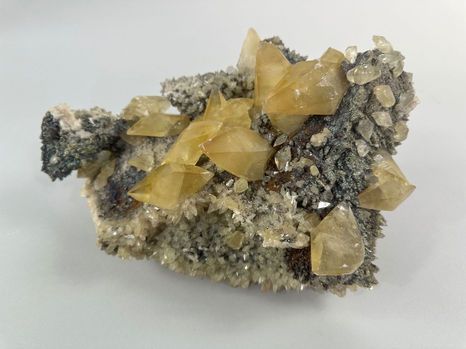 Pyrite and Calcite Specimen (1 of 9)