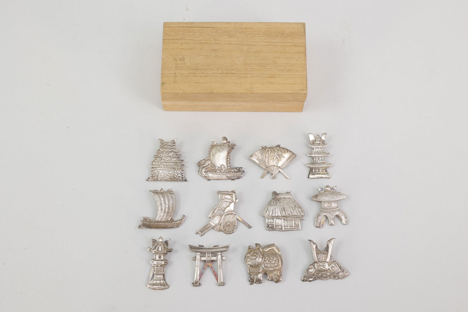 Sterling Silver Figurines and Clips (1 of 19)