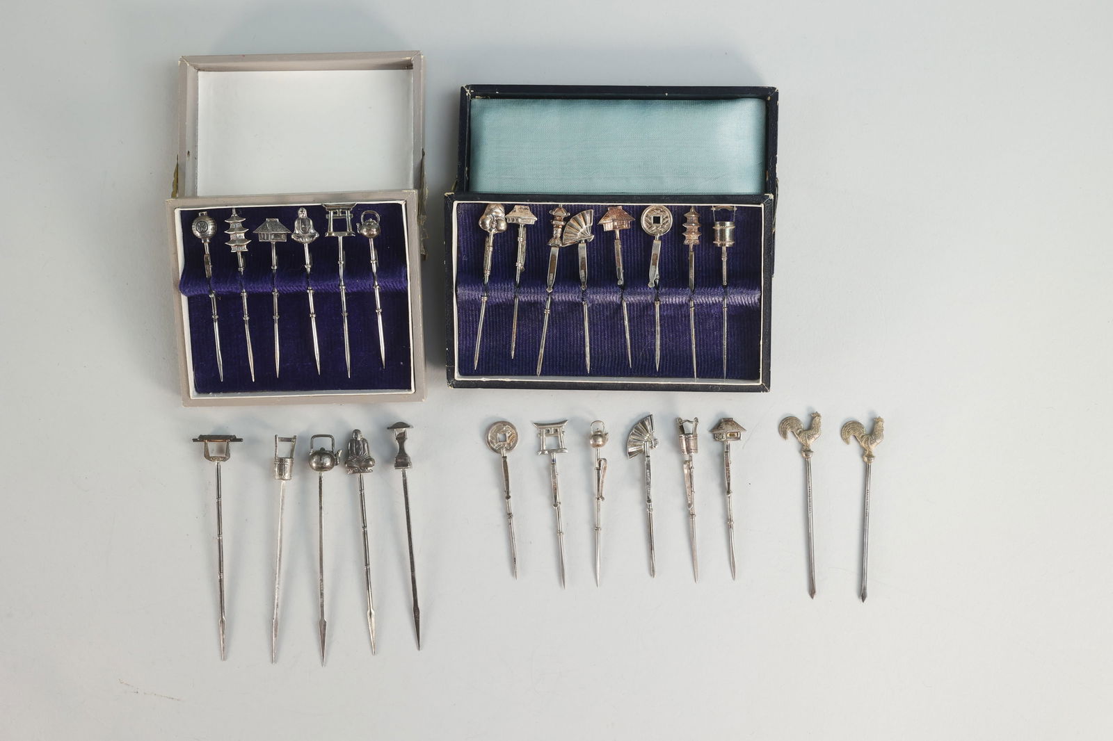 Vintage Sterling Silver Japanese Cocktail Skewers (1 of 19)
