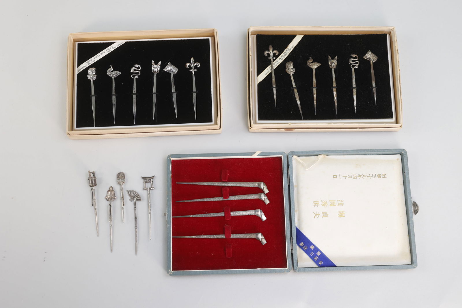 Sterling Silver Hors D'oeuvre Picks (1 of 14)