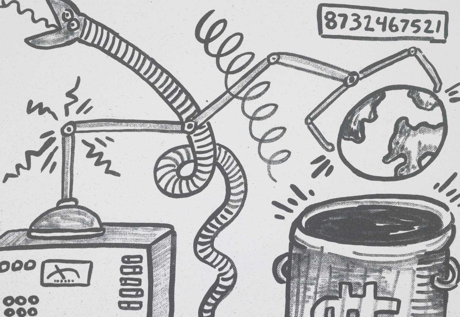 Keith Haring Earth Against All Odds Series Auction