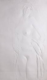 Frank Gallo Nude Woman Relief