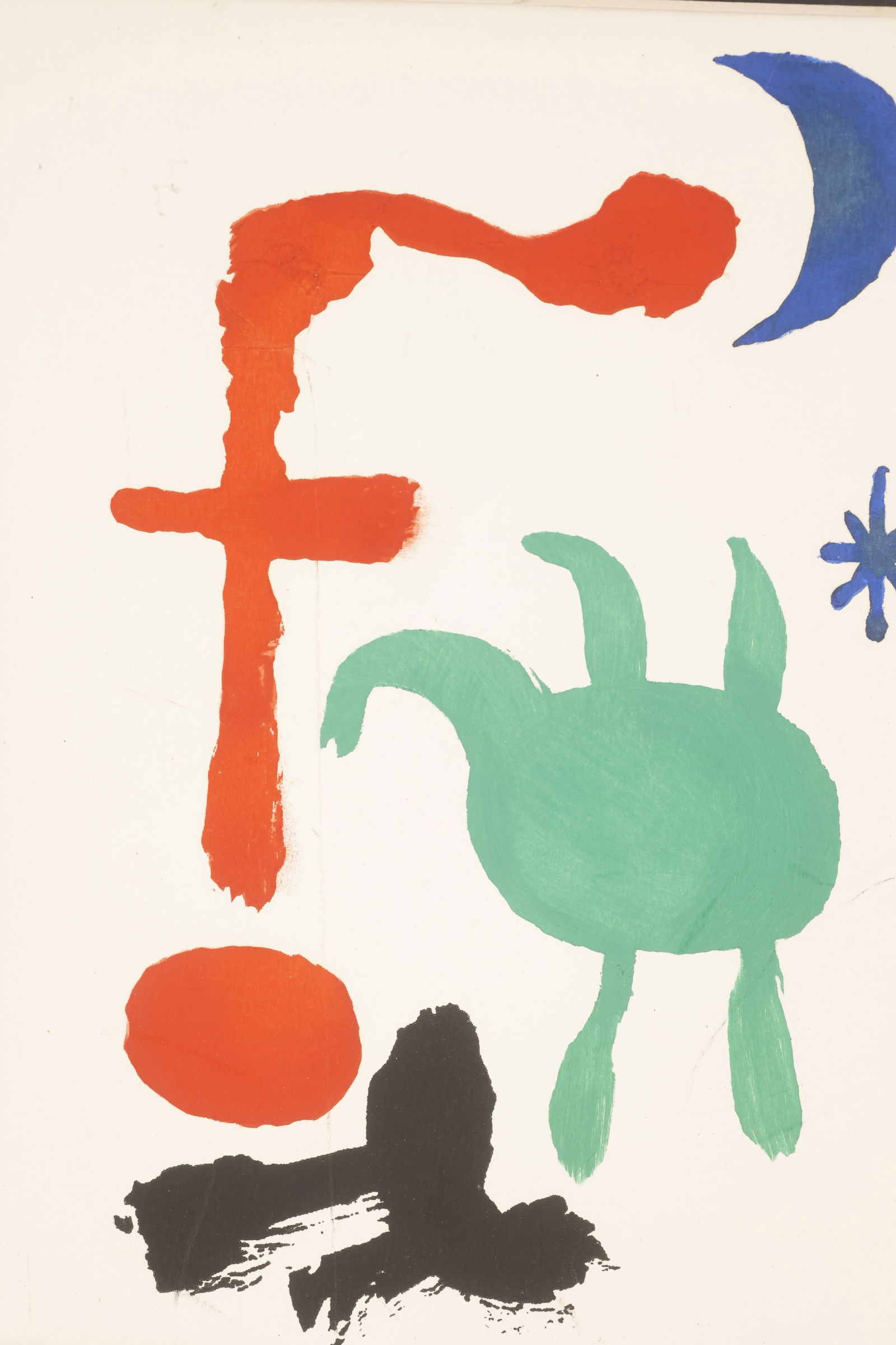 Joan Miro, Femme et Oiseaux dans la Nuit (1 of 7)