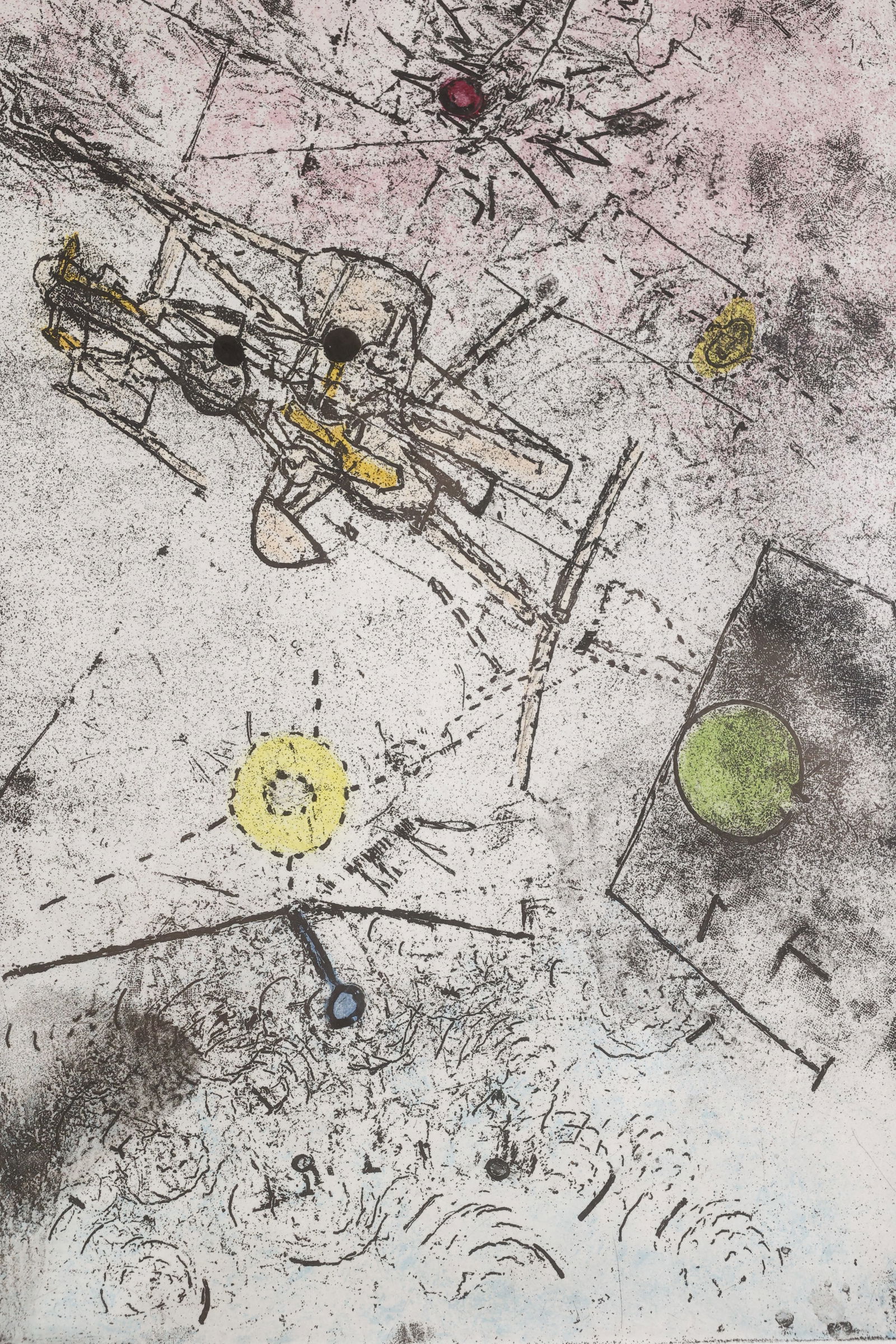 Roberto Matta, Droites Liberees Plate III (1 of 9)