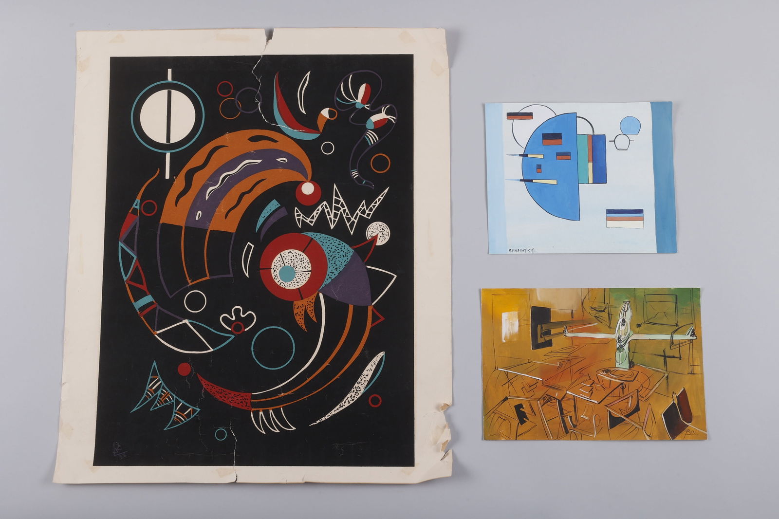 In the Manner of Kandinsky and Robertto Matta Artwork (1 of 17)