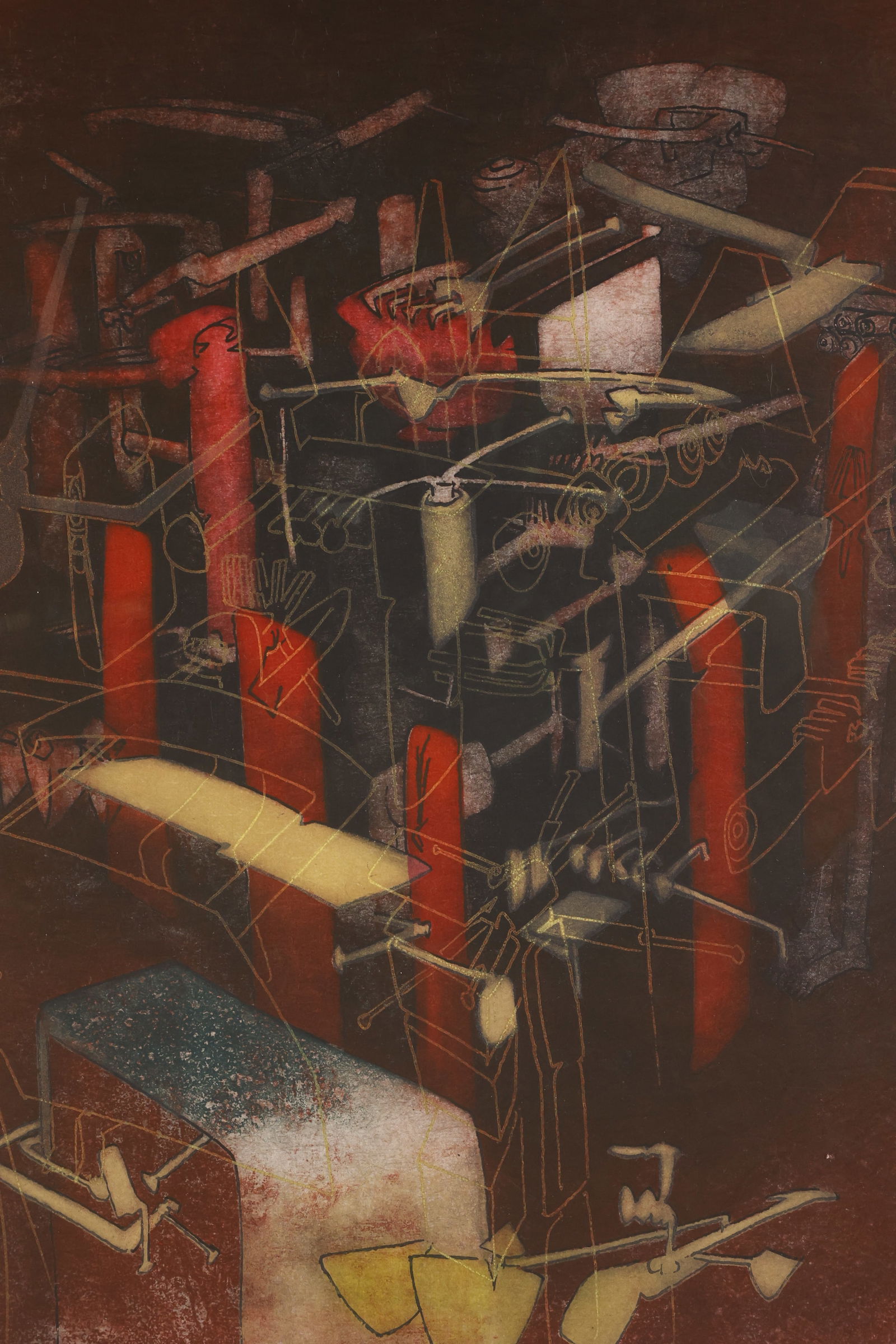 Roberto Matta, Etre atout from Hom'mere III L'Ergonaute (1 of 9)