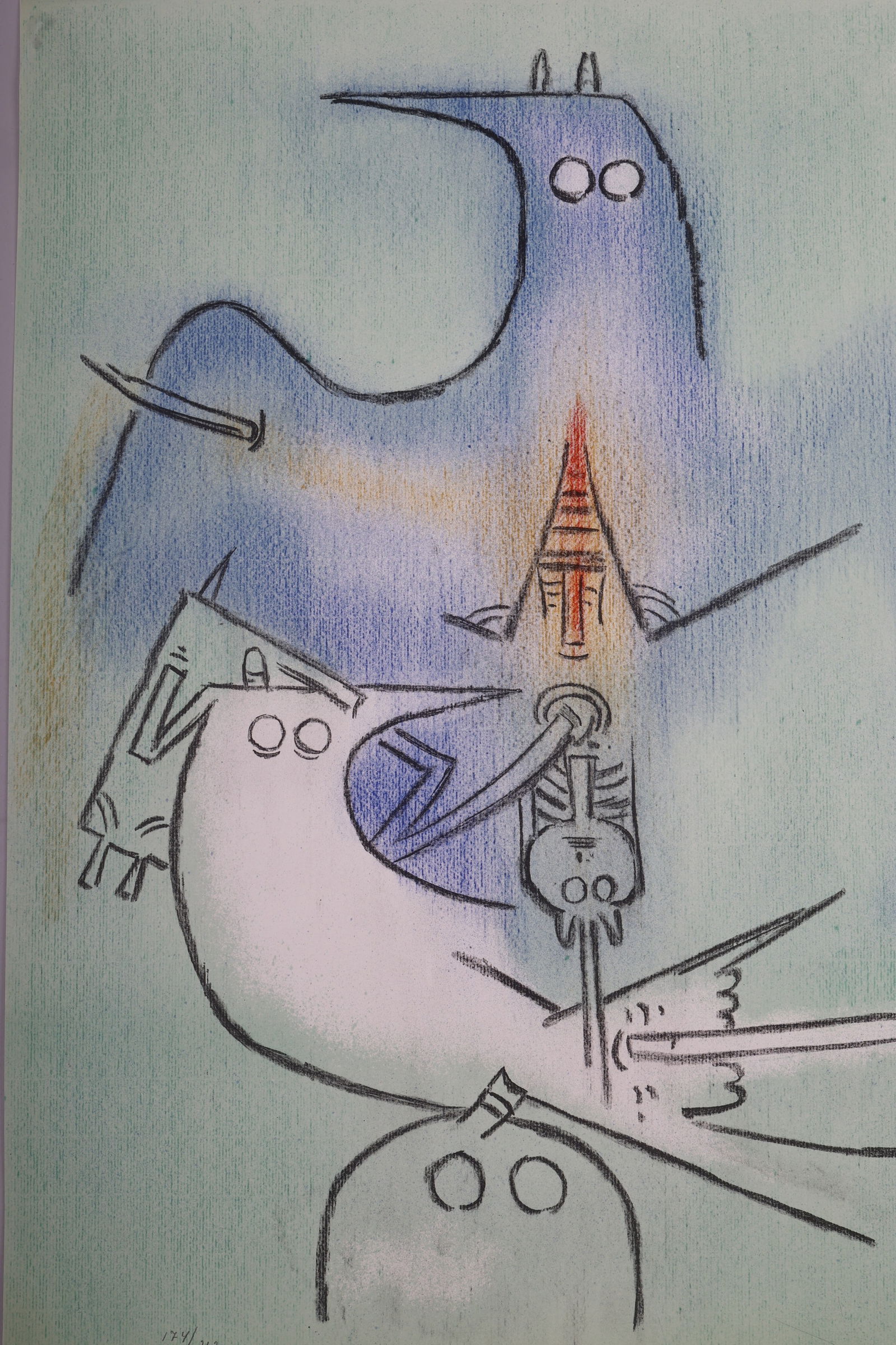 Wifredo Lam,  Arbre de Plumes (1 of 10)