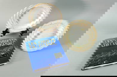 Recovered Titanic Porcelain Bowls, Pair