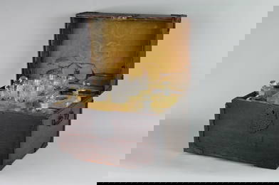 1790s Decanter Set Labeled George Washington