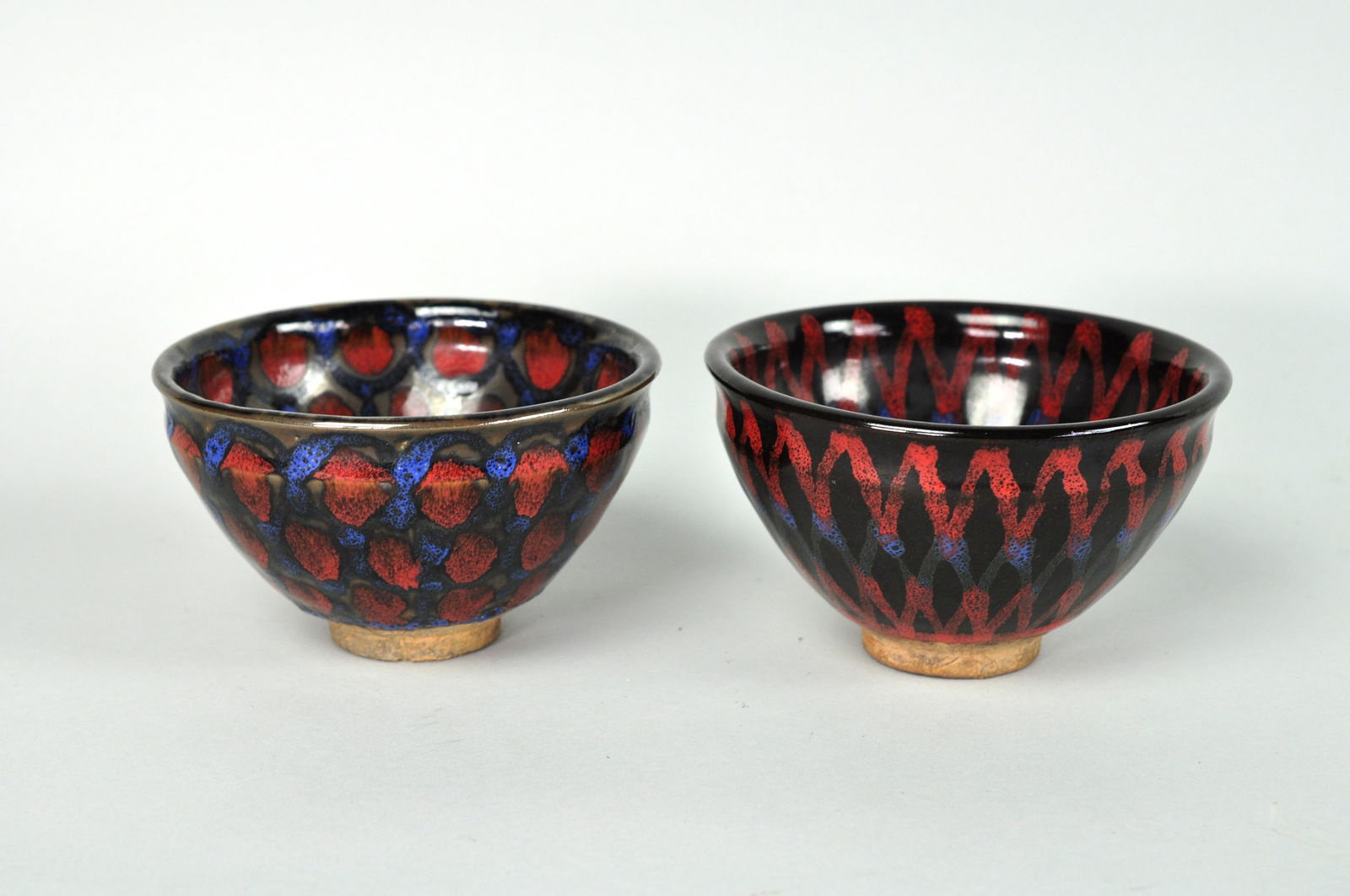 Chinese Song Dynasty Jianzhan Flambe Bowls (1 of 16)