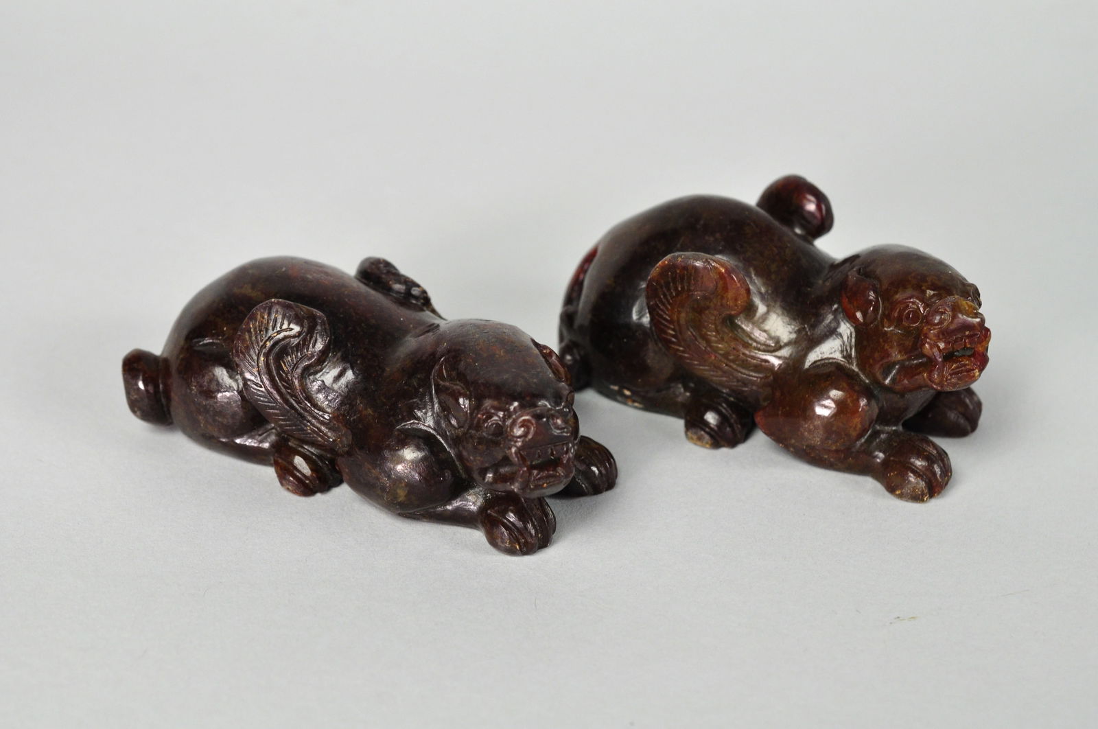 Chinese Hardstone Mythical Creatures (1 of 12)