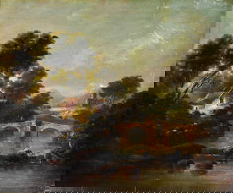 John Crome, English Cottage Landscape 19th Century (1 of 16)
