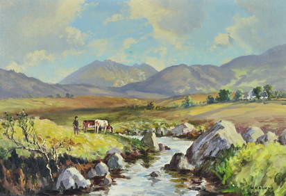 William H Burns, Countryside with Cows (1 of 10)