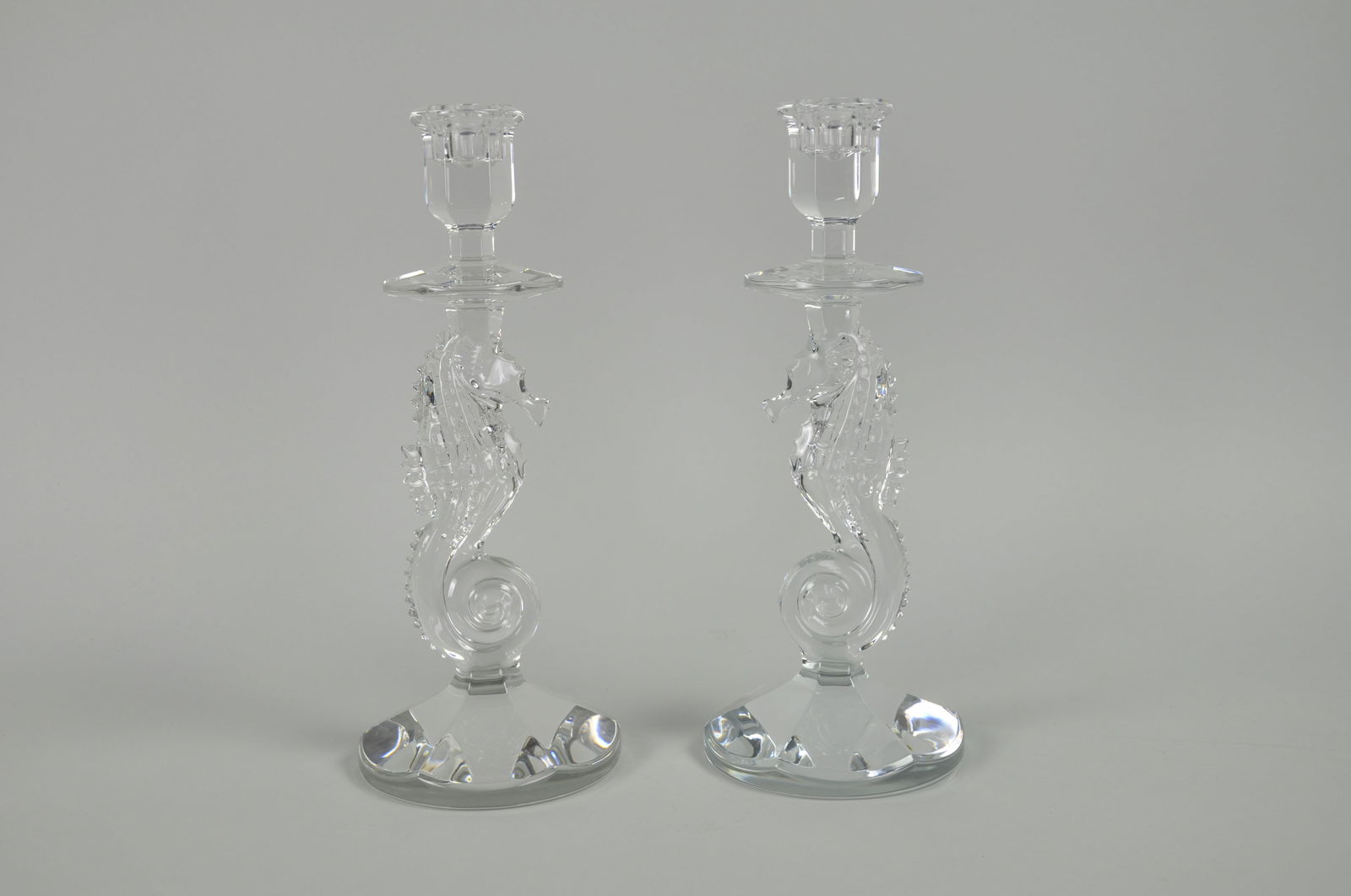 Waterford Crystal Seahorse Candle Stick Holders (1 of 8)