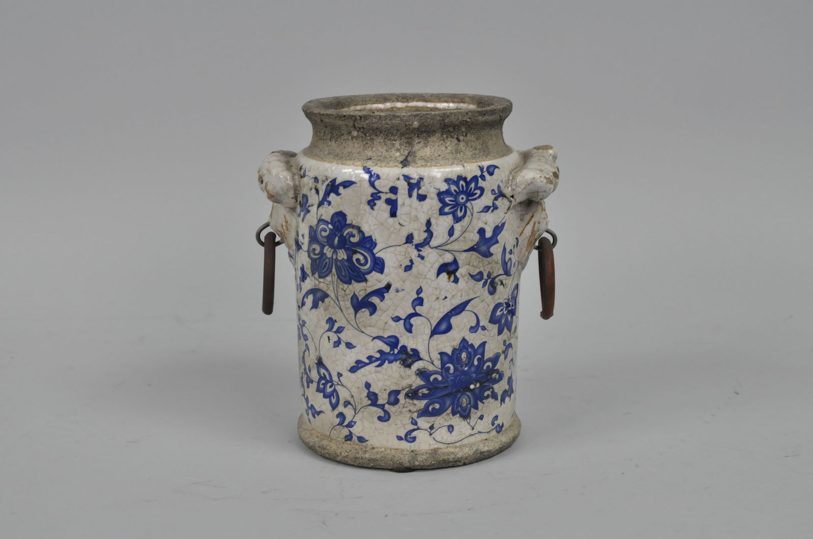 Iznik Albarello Earthenware Jar, 16th Century (1 of 6)