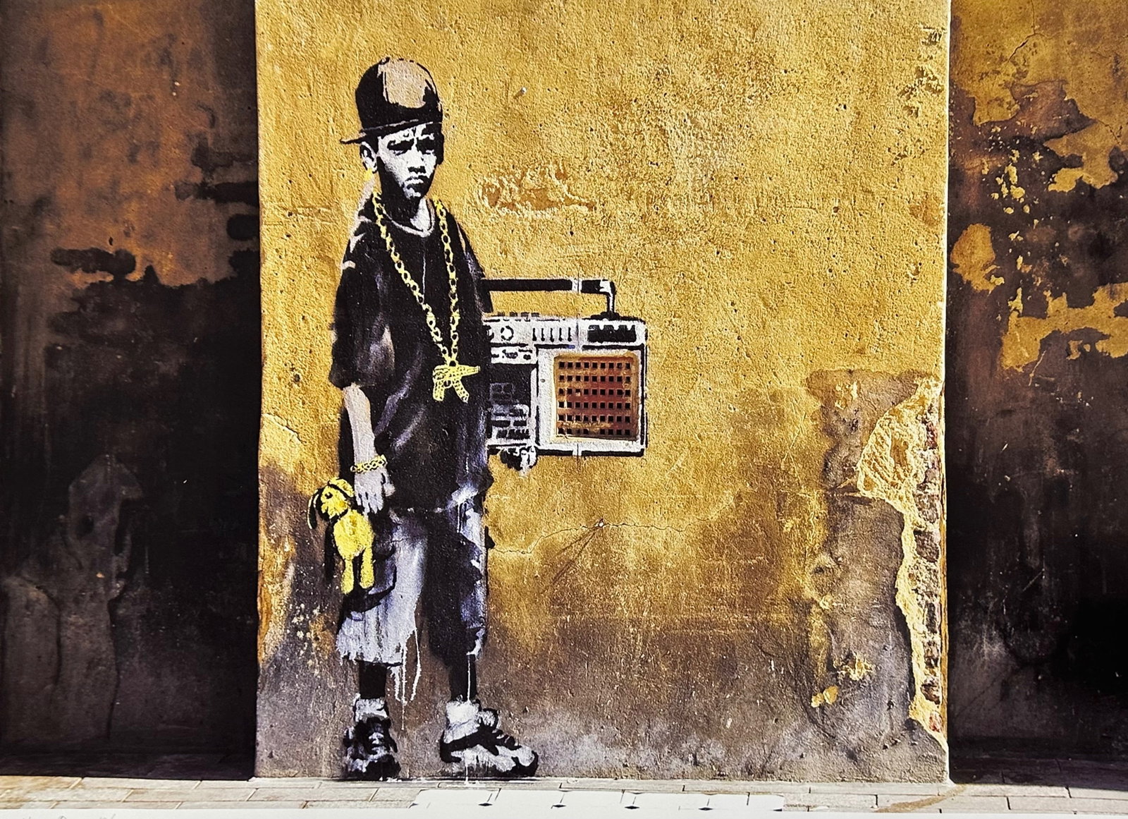 Banksy, Hip Hop Boy Print: Title: Hip Hop Boy, 2018 Artist: Banksy Origin: British