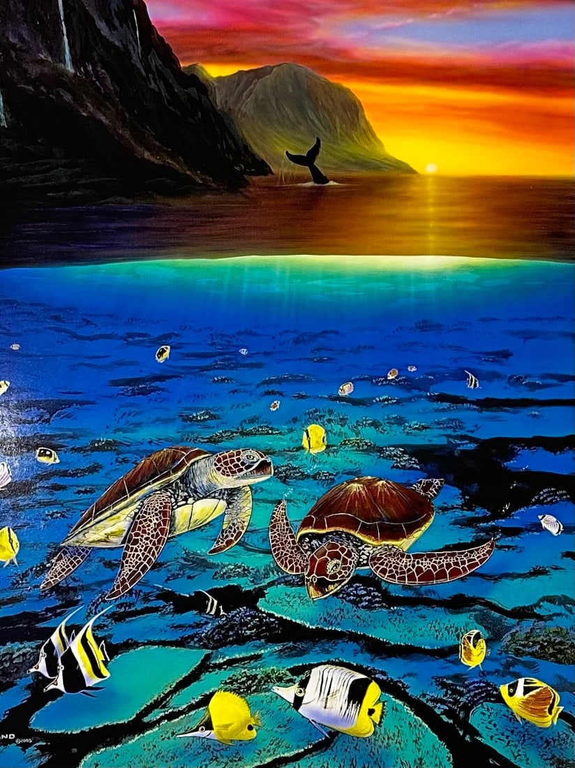 Robert Wyland, Ancient Mariner: Artist: Robert Wyland Title: Ancient Mariner Origin: American, 2005 <