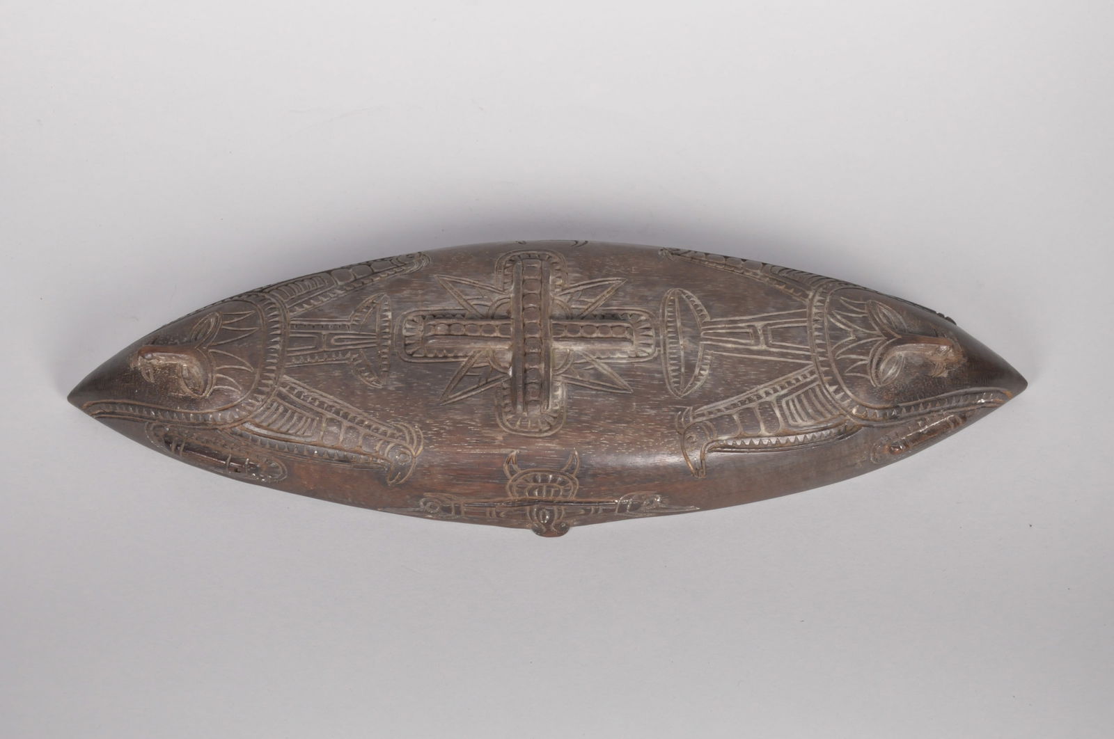 Siassi Carved Clan Bowl, Papua New Guinea (1 of 8)