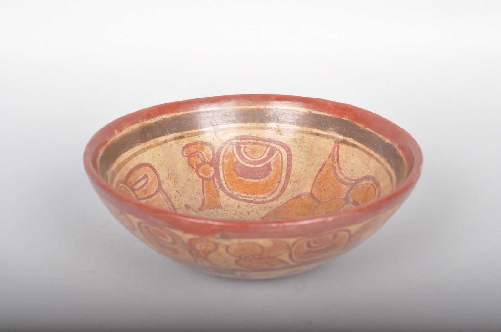 Mayan Copador Polychrome Pottery Bowl (1 of 11)