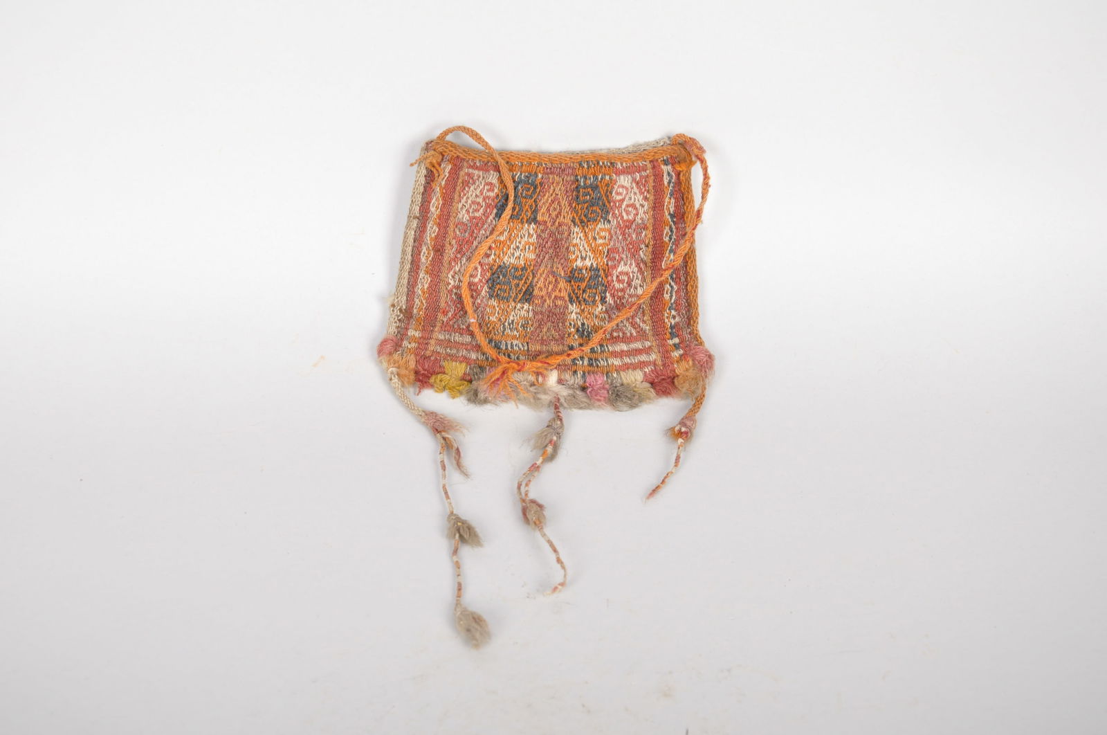 Handwoven Textile Andes Alpaca Wool Bag (1 of 9)