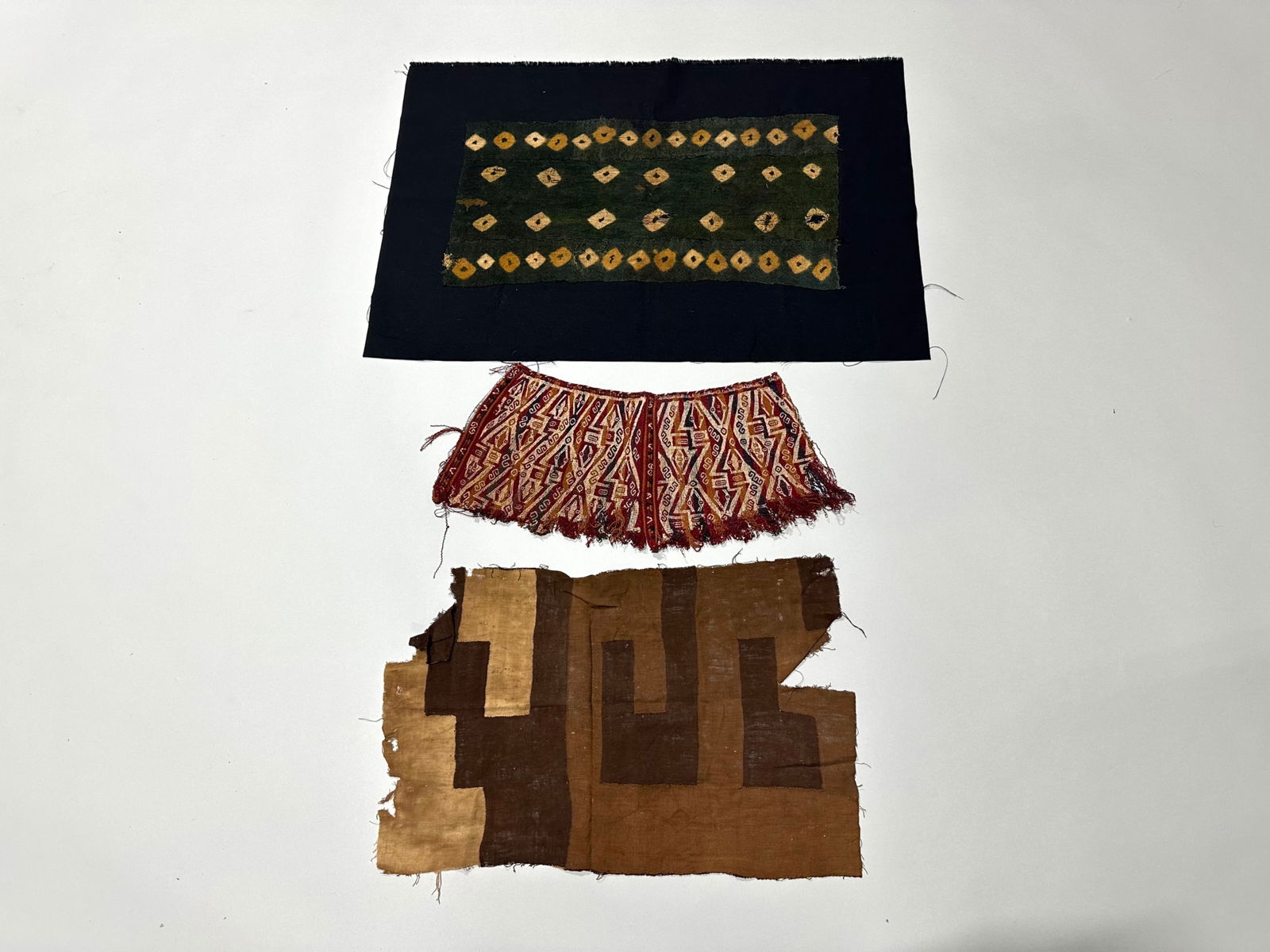Chancay and Nazca Peruvian Woven Textile Fragment (1 of 14)