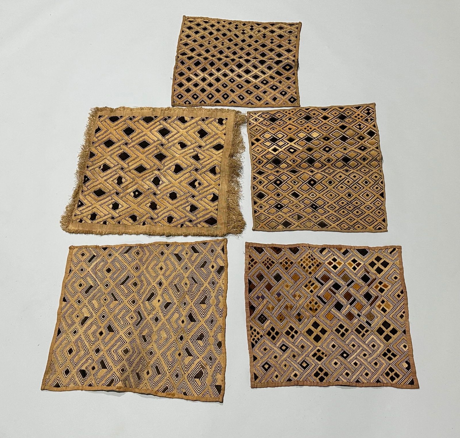 Kuba Raffia Cloth Textiles, Democratic Republic of Congo (1 of 9)