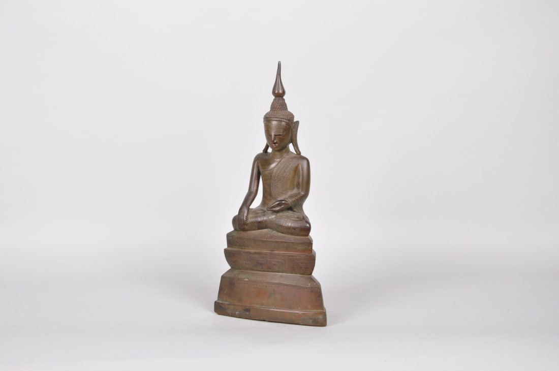 Siddhartha Gautama Historical Buddha Bronze Sculpture (1 of 8)