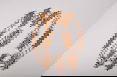 Tibetan 18th Century Bone Apron